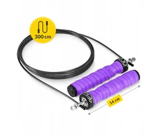 Šokdynė su svoriu 4Fizjo, 3 m, violetinė