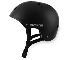Soke K1 sportinis šalmas juodas