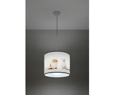Sollux Lighting Lampa wisząca KOTY 30 nowoczesny wielokolorowy do sypialni Sollux led