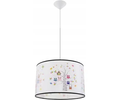 Sollux Lighting Lampa wisząca SOWY 40 nowoczesnyPVC do sypialni dziecięcej Sollux led