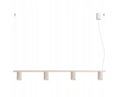 Sollux Lighting Sollux pakabinamas šviestuvas Karbon 4, smėlio spalvos