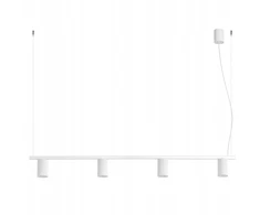 Sollux Lighting Żyrandol KARBON 4 balta