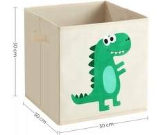 Songmics Pudełko organizer na zabawki duże 3 vnt 30x30x30cm