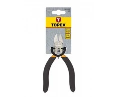 Šoninio kirpimo replės TOPEX 115 mm tiksliems darbams