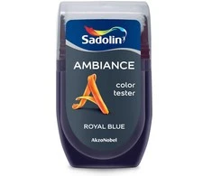 Mėlyna sp. testeris SADOLIN AMBIANCE ROYAL Mėlynas, visiškai matiniai, 30 ml