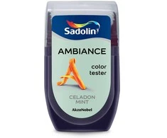 Spalvos testeris SADOLIN AMBIANCE CELADON MINT, visiškai matiniai, 30 ml