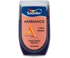 Spalvos testeris SADOLIN AMBIANCE MACARON PEACH, visiškai matiniai, 30 ml