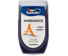 Spalvos testeris SADOLIN AMBIANCE Sidabrinis SHADOW, visiškai matiniai, 30 ml