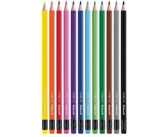 Pelikan Pieštukai spalvoti 12sp (ištrinami)