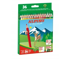 Spalvoti pieštukai Alpino, 36 spalvos