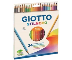 Spalvoti pieštukai Fila Giotto Stilnovo, 24 spalvų