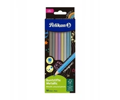 Pelikan Pieštukai spalvoti metallic 10sp