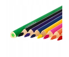 Spalvoti pieštukai Prima Art Jumbo, 12 vnt.