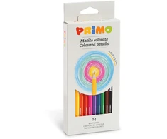 Spalvoti pieštukai PRIMO, 24 spalvų