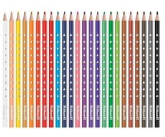 Pelikan Pieštukai spalvoti trikampiai 24sp SILVERINO