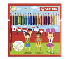 Spalvoti pieštukai Stabilo Color 30 spalvų