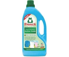 Spalvotų skalbinių skalbimo priemonė Frosch 1500ml Active Soda