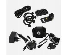 Spanninga Dviračio priekinis apšvietimas - THOR - 1100 - LED CREE® - Įkraunamas per USB - Juodas