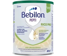Specialios medicininės paskirties maistas Bebilon Pepti Rice Pro 400g
