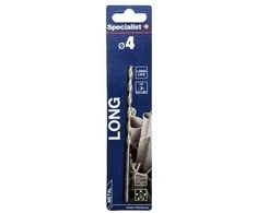 Specialist+ ilgas metalo grąžtas 4 x 80 mm