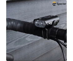 Specter Dviračio apšvietimas Spectre Optima450 priekinis žibintas 5 režimai USB 1800mAh