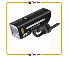 Specter LED DVIRAČIO PRIEKINIS LEMPAS USB C su powerbank funkcija WEST BIKING 1000LM