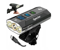 SPECTER PRO LIGHT 2 BIKE LAMP 1200LM POWERBANK IPX65 13 MODE
