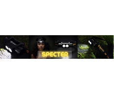 Specter Spectre 5LED priekinis žibintas, USB įkraunamas, vandeniui atsparus 2000lmetui