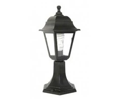 Spector Light Lauko šviestuvas PP 60W E27 15x44cm juodas