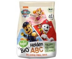 Speltų abėcėlės kliņģerės BIO 80 g Paw Patrol, PURE &amp; FUN