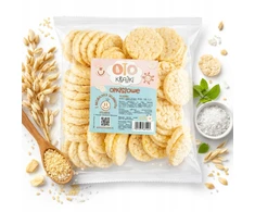 Speltų traškučiai Sveikas traškus užkandis vaikams OTOLANDIA 60g