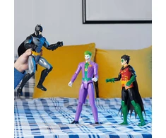 Spin Master BETMEN RINKINYS 3IN1 DC KOMIKAS DIDELIOS FIGURĖS 30CM BETMENAS ROBIN JOKER