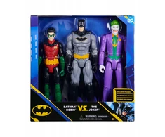 Spin Master BETMEN RINKINYS 3IN1 DC KOMIKAS DIDELIOS FIGURĖS 30CM BETMENAS ROBIN JOKER