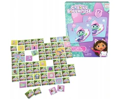Dėlionė Spin Master Gabby's Dollhouse Memo Cat House Gabi atminties žaidimas 72 simbolių kortelės
