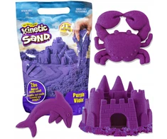 Spin Master KINETINIS SMĖLIS, PURPURINIS, GYVŲ SPALVŲ, KINETINIS SMĖLIS 900G