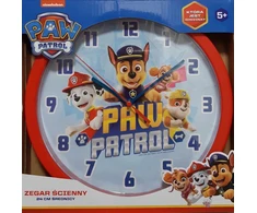 Spin Master Laikrodis ścienny dziecięcy Psi Patrol 24 cm średnica