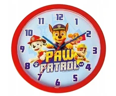 Spin Master Laikrodis ścienny dziecięcy Psi Patrol 24 cm średnica