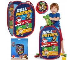 Spin Master Psi Patrol sulankstomas kosz na zabawki, Organizer do pokoju POJEMNY 70L