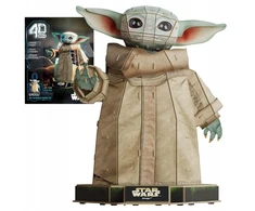 Dėlionė Spin Master Star Wars 4d Build Grogu figūrėlės konstravimo rinkinys, 103 detalės