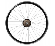 Spin Wheels DVIRAČIO RATAS 28 colių 29 700C GALINIS GALINIS LAISVAS GREITIS 7 EILIŲ JUODA