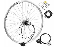 Spin Wheels Visas dviračio ratas galinis 28 colių Shimano Nexus 3 greičiai su sukimosi perjungikliu