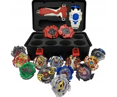 SPINNER 12x BURST BEYBLADE DISK SUKAS DĖŽĖS SPALVOTAS PALEIDIMAS