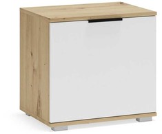 Halmar Spintelė CLIF ST-50 ąžuolo ir baltos spalvos
