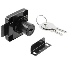 GTV Spintelės užraktas 138mm juoda