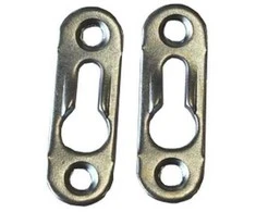 Spintelių pakabinimo plokštelė, 30 x 15 x 3 mm, maža, 2 vnt.