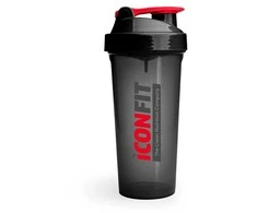Sportinė gertuvė gėrimui pasigaminti Pro ICONOFIT 800ml juoda