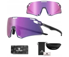 Sportiniai akiniai Rockbros Uv400 Hd itin lankstūs