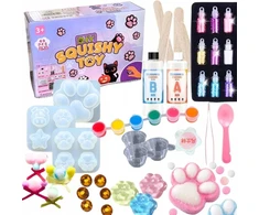 SQUISH RINKINYS, SUKURTI SLIME GLUTY SLIME PAW DOVANŲ VAIKAMS