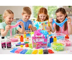 Squish SLIME DIY KIT Nr.1 ​​– KŪRYBINGOS ir JAUTIMOS GLEPEJOS