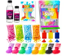Squish SLIME DIY KIT Nr.1 ​​– KŪRYBINGOS ir JAUTIMOS GLEPEJOS
